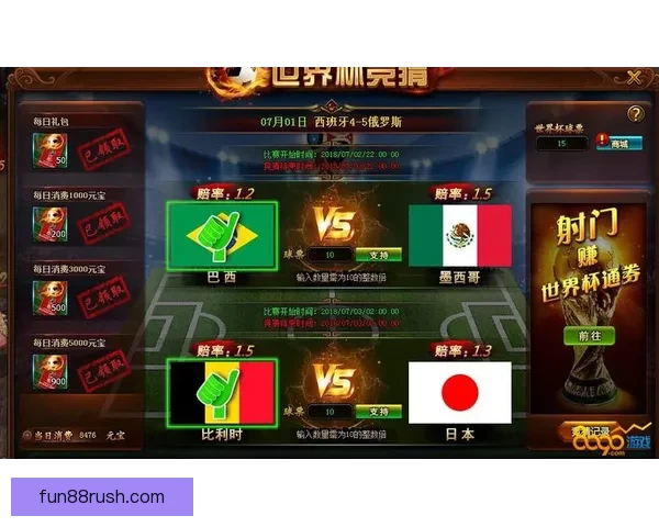 世界杯赛事全攻略：热门竞猜投注玩法技巧与实战指南
